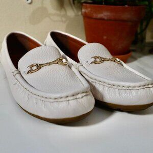 Coach women leather loafer - Worn once